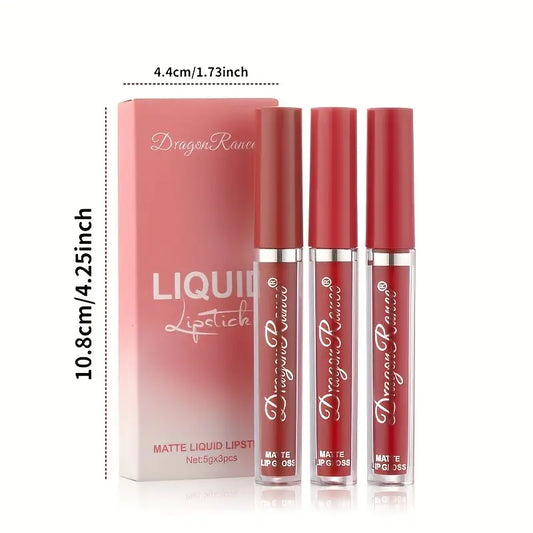 Matte Velvet Lipstick and Gloss in Dusty Rose & Brown