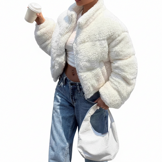 Alina Luxe Cropped Coat