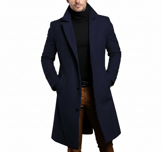 Men’s Mid-length Trench Coat