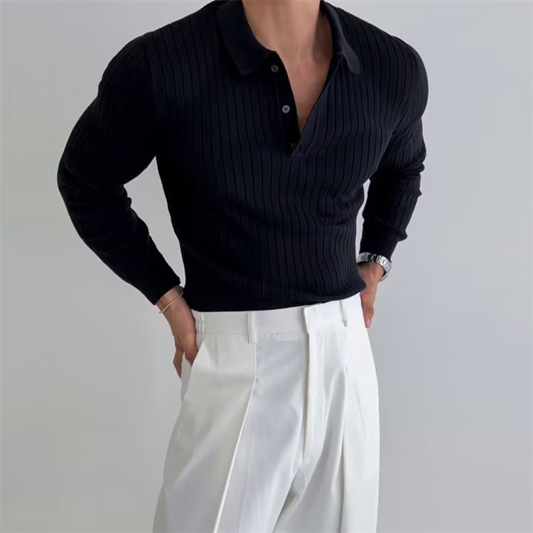Valerio Luxe Knit Polo