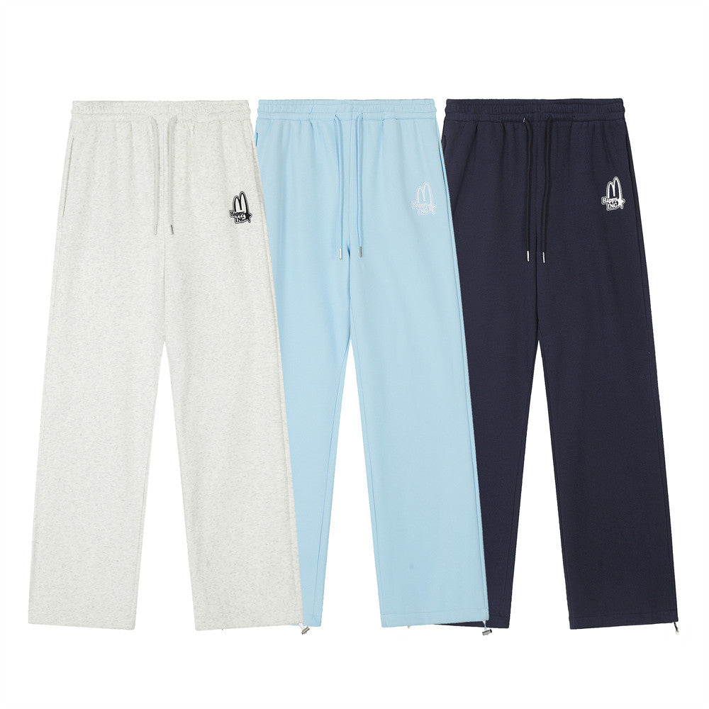 Men’s Fleece Straight Casual Trousers