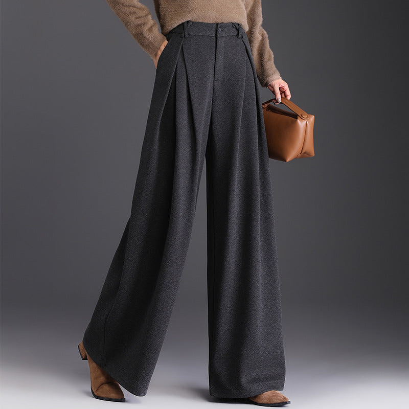 Élan High-Waist Tailored Trousers