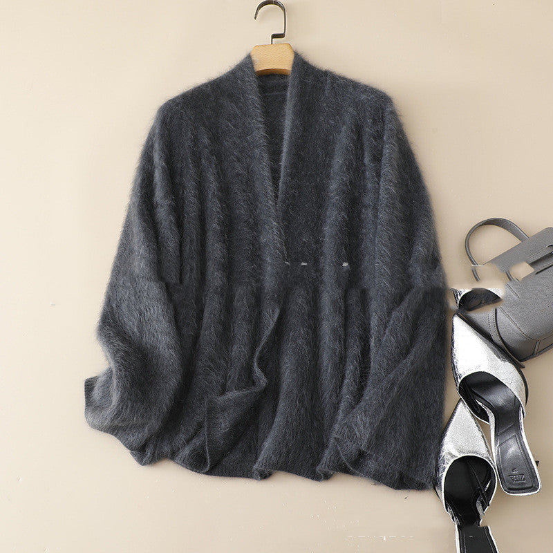 Aurielle Brushed Cashmere Cardigan