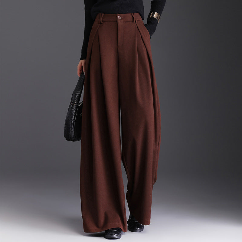 Élan High-Waist Tailored Trousers
