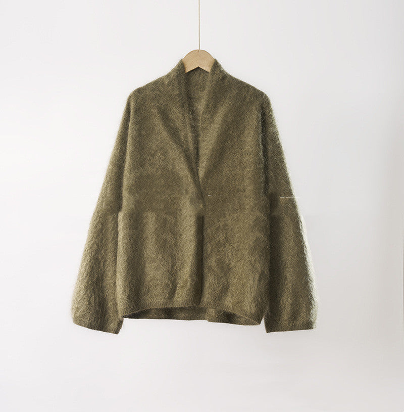 Aurielle Brushed Cashmere Cardigan