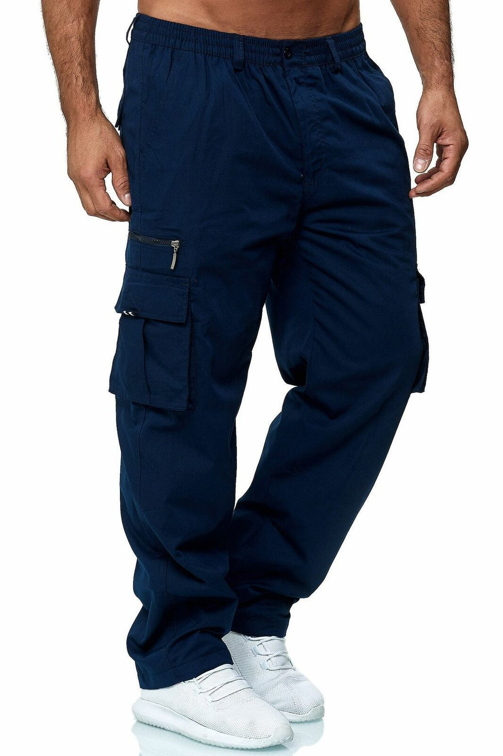 Stratton Luxe Multi-Pocket Cargo Pants