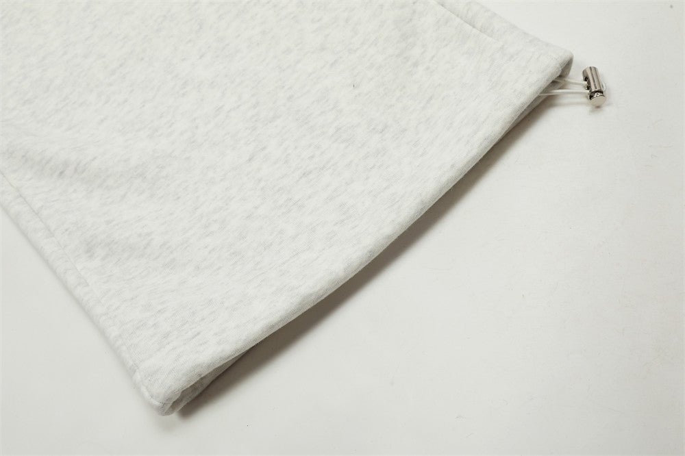 Men’s Fleece Straight Casual Trousers