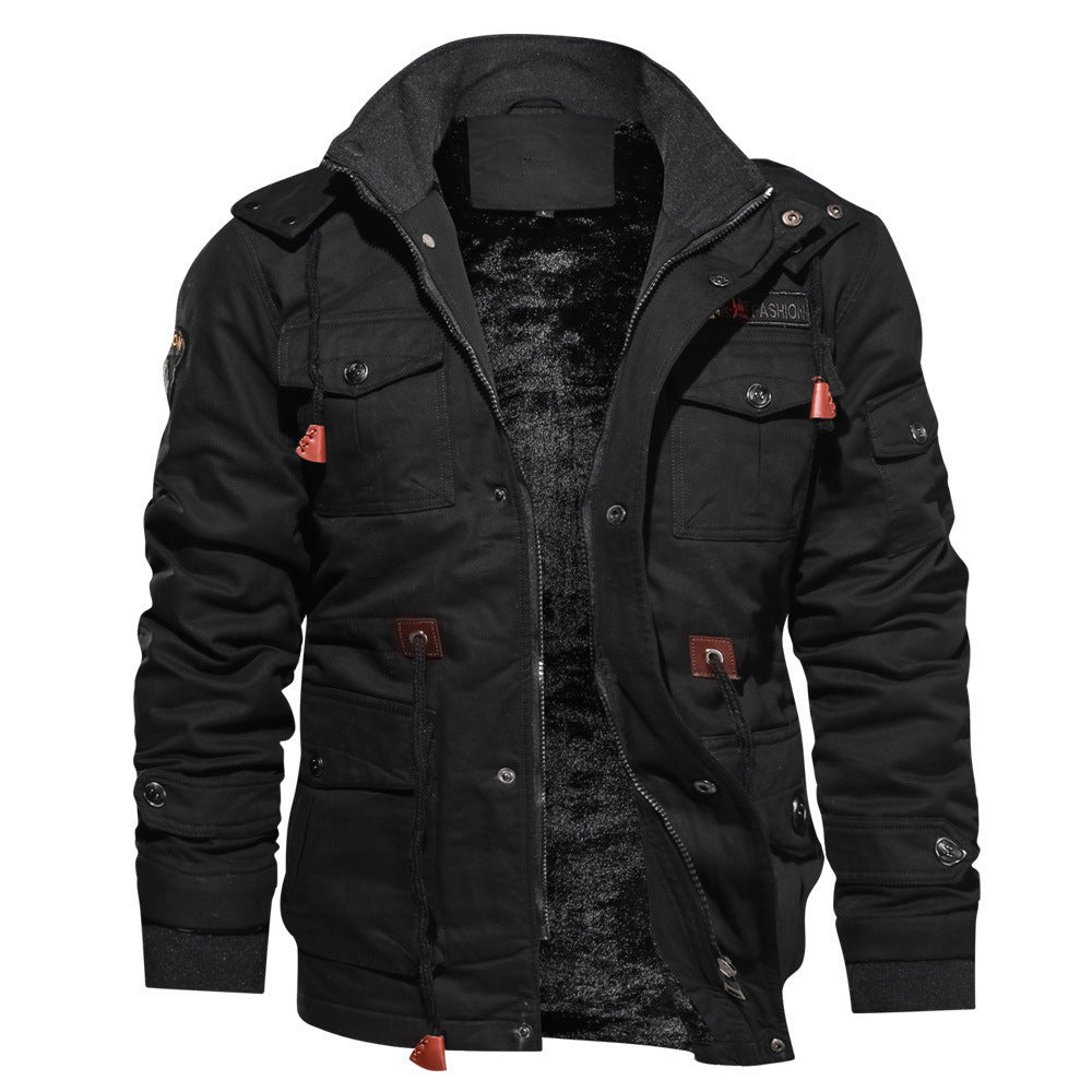 Everest Luxe Detachable-Hood Winter Jacket