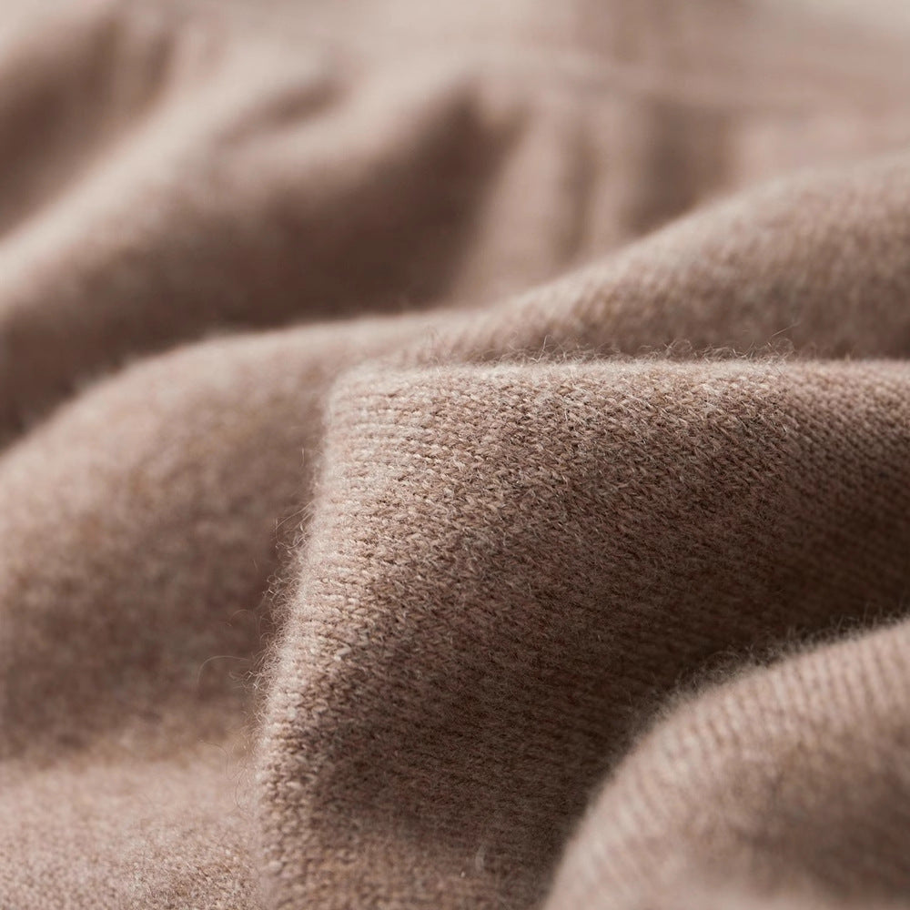 Premium Thick Cashmere High-Waist Pants