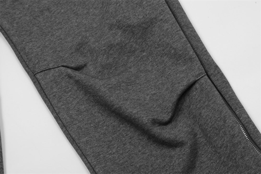 Men’s Trendy Wide-Leg Straight Casual Pants