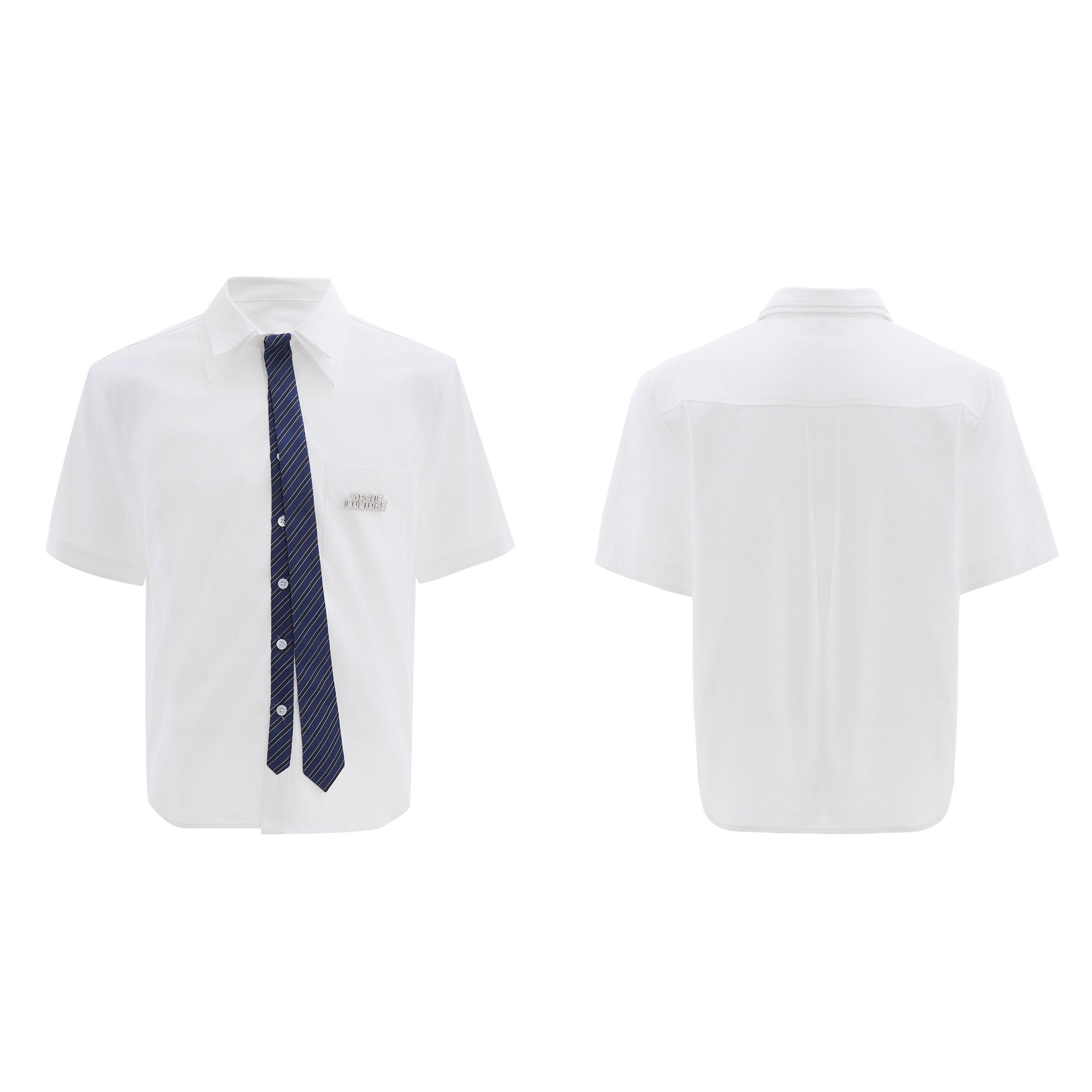 Heritage Tie-Detail Cotton Shirt