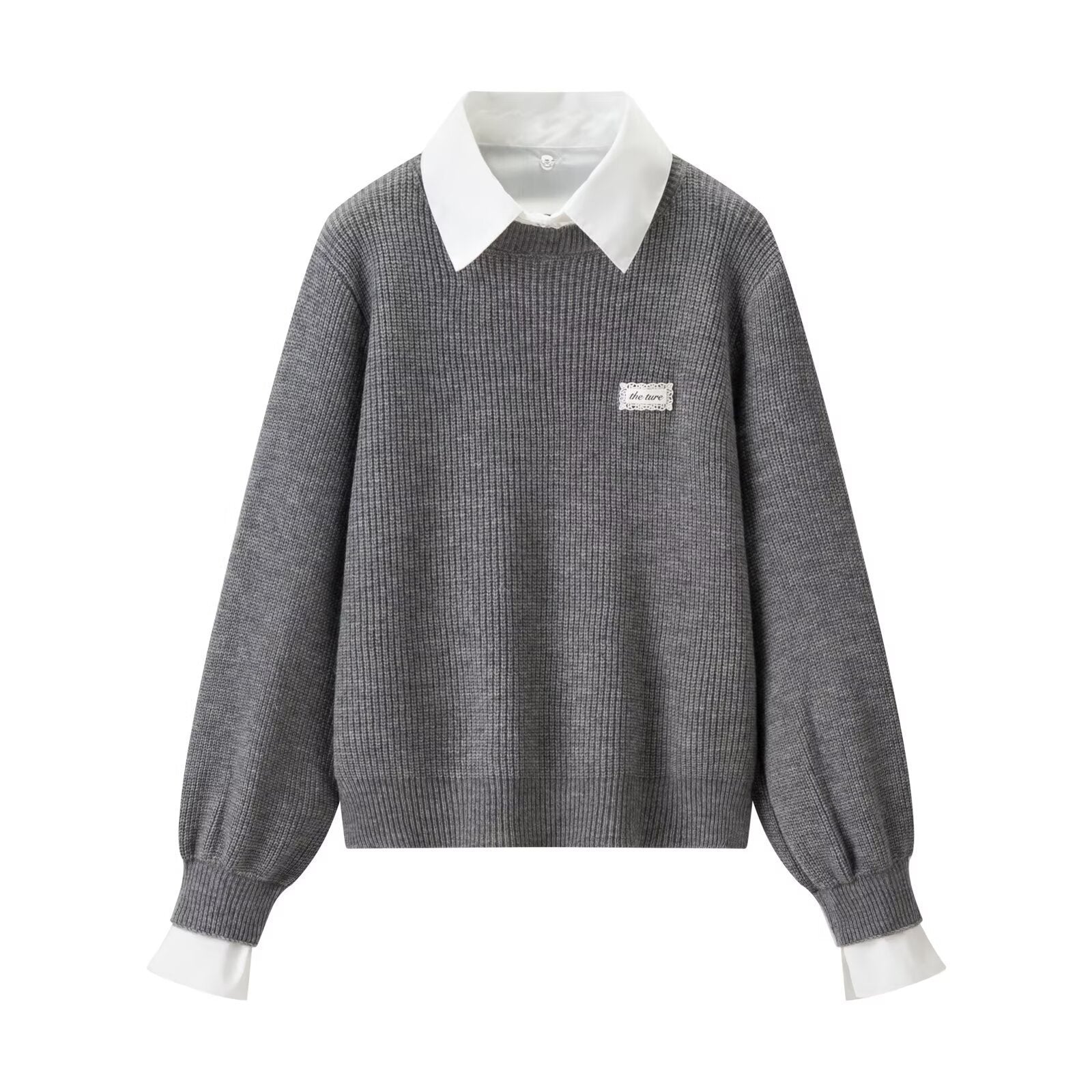 Aurélie Soft-Knit Layered Top