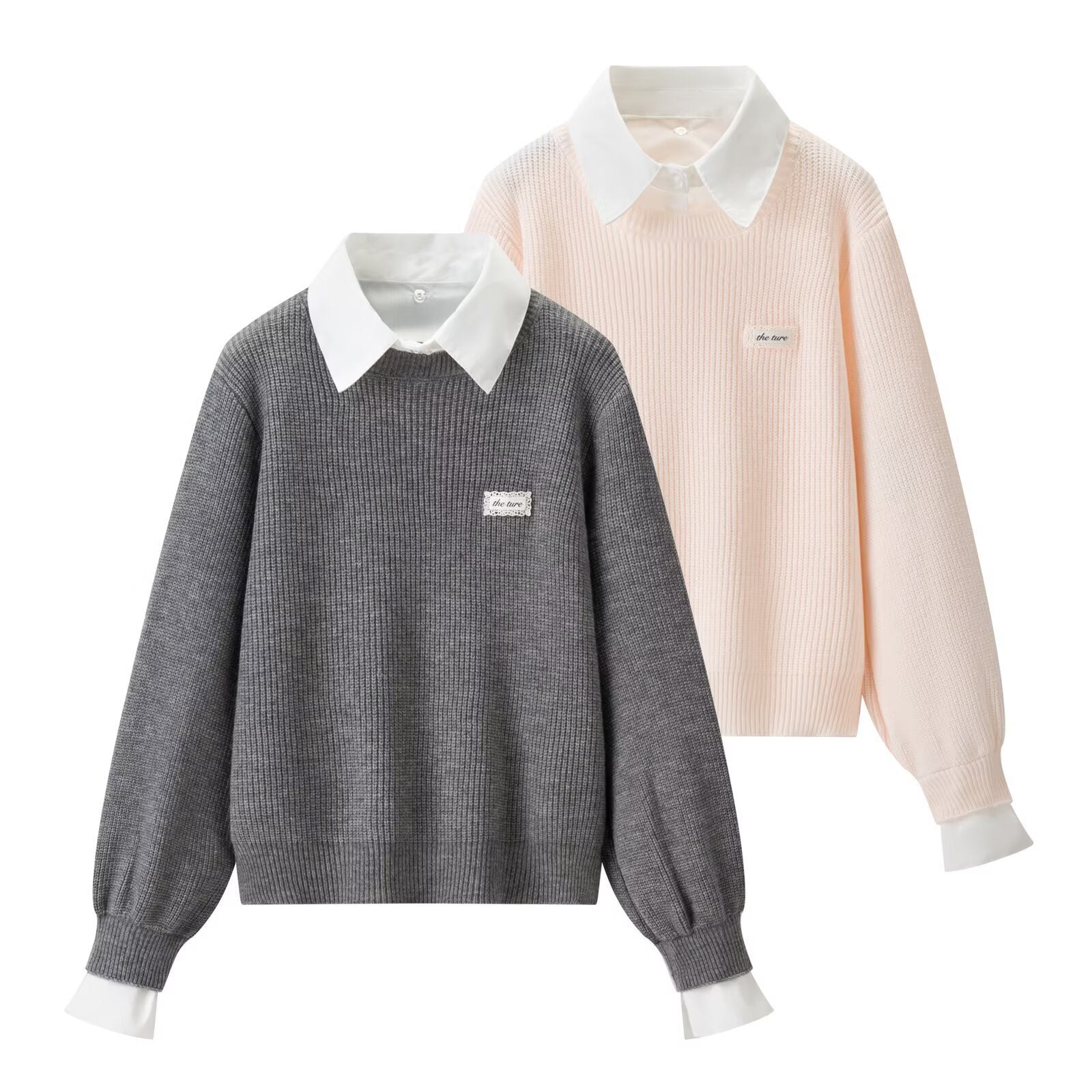 Aurélie Soft-Knit Layered Top