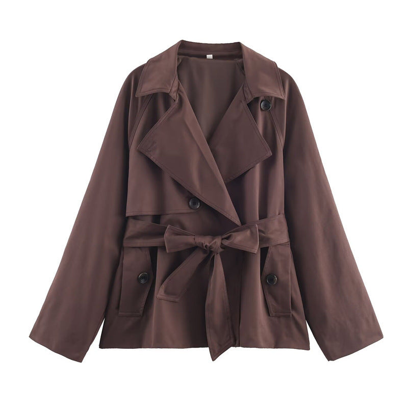 Elara Contrast Trench