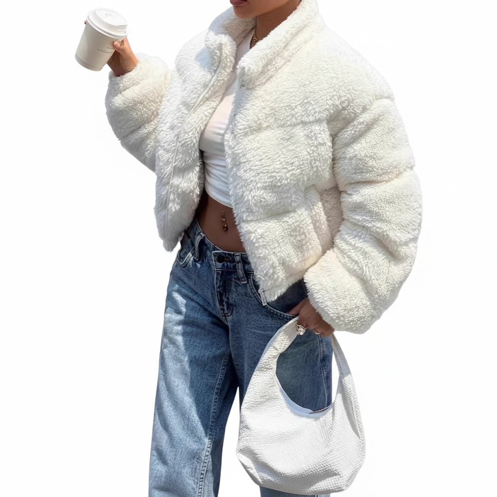 Alina Luxe Cropped Coat