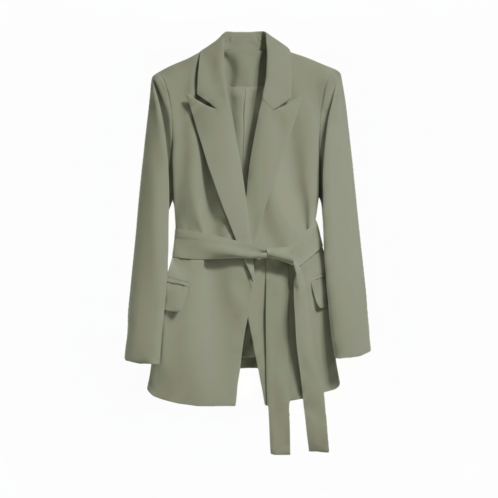 Élise Atelier Lace-Up Blazer