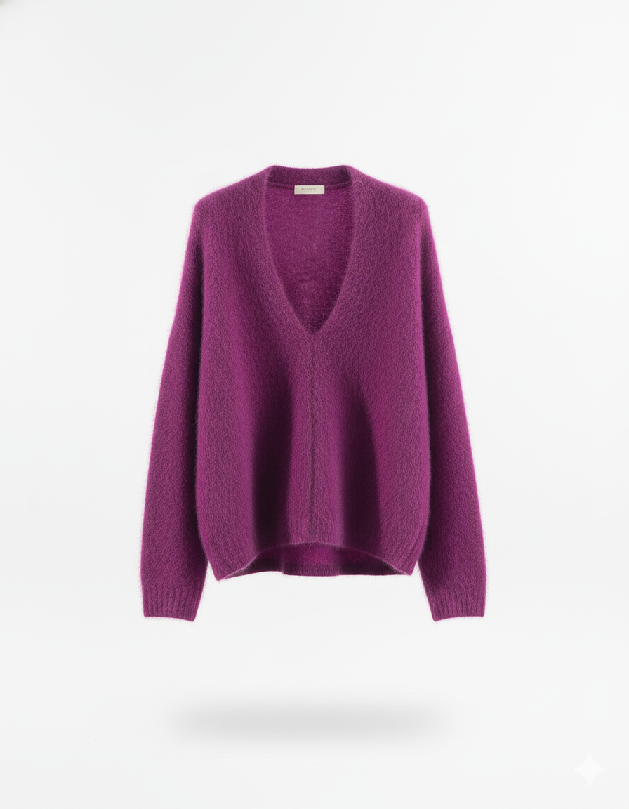 Aurielle Brushed Cashmere Cardigan