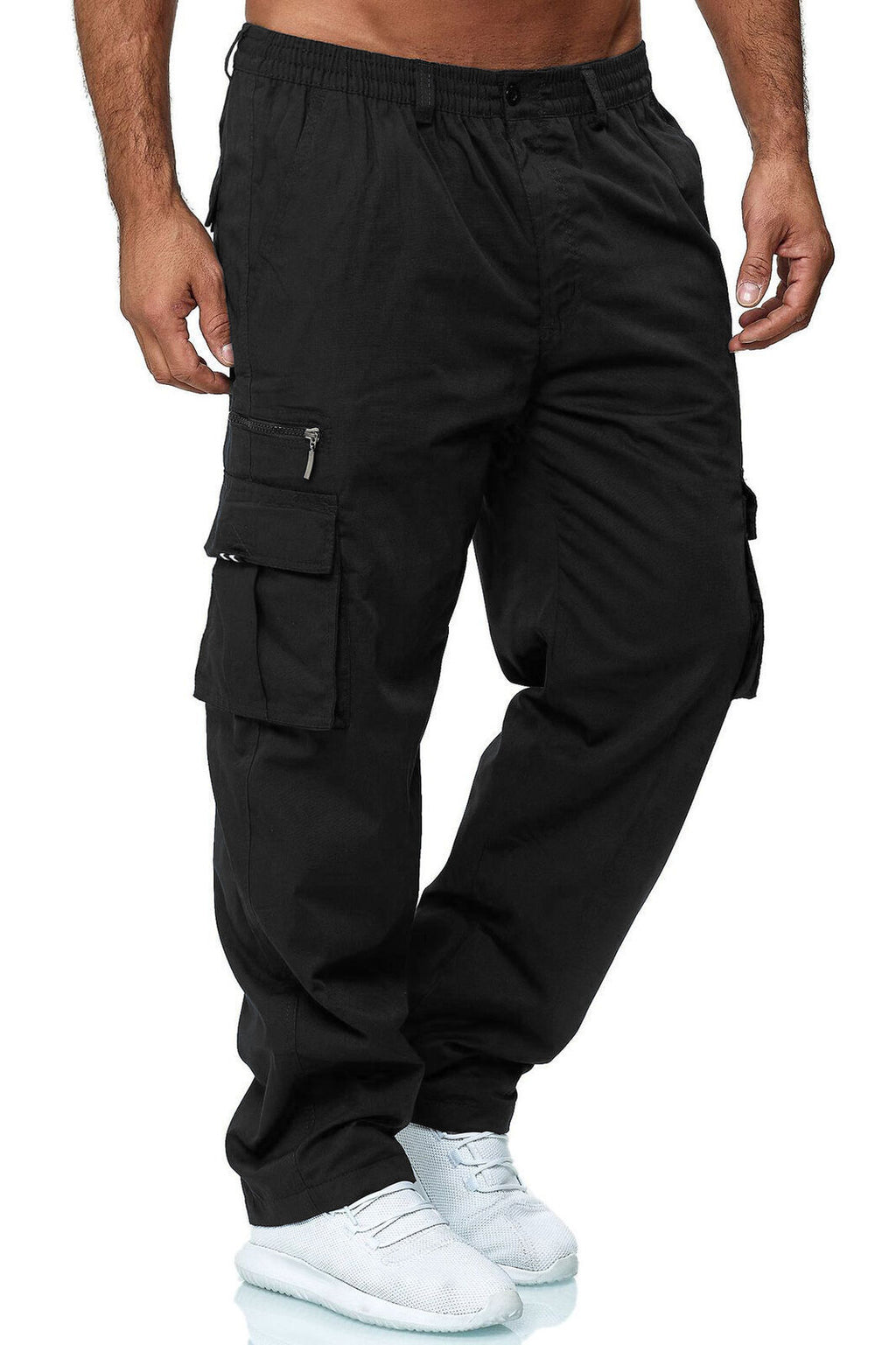 Stratton Luxe Multi-Pocket Cargo Pants