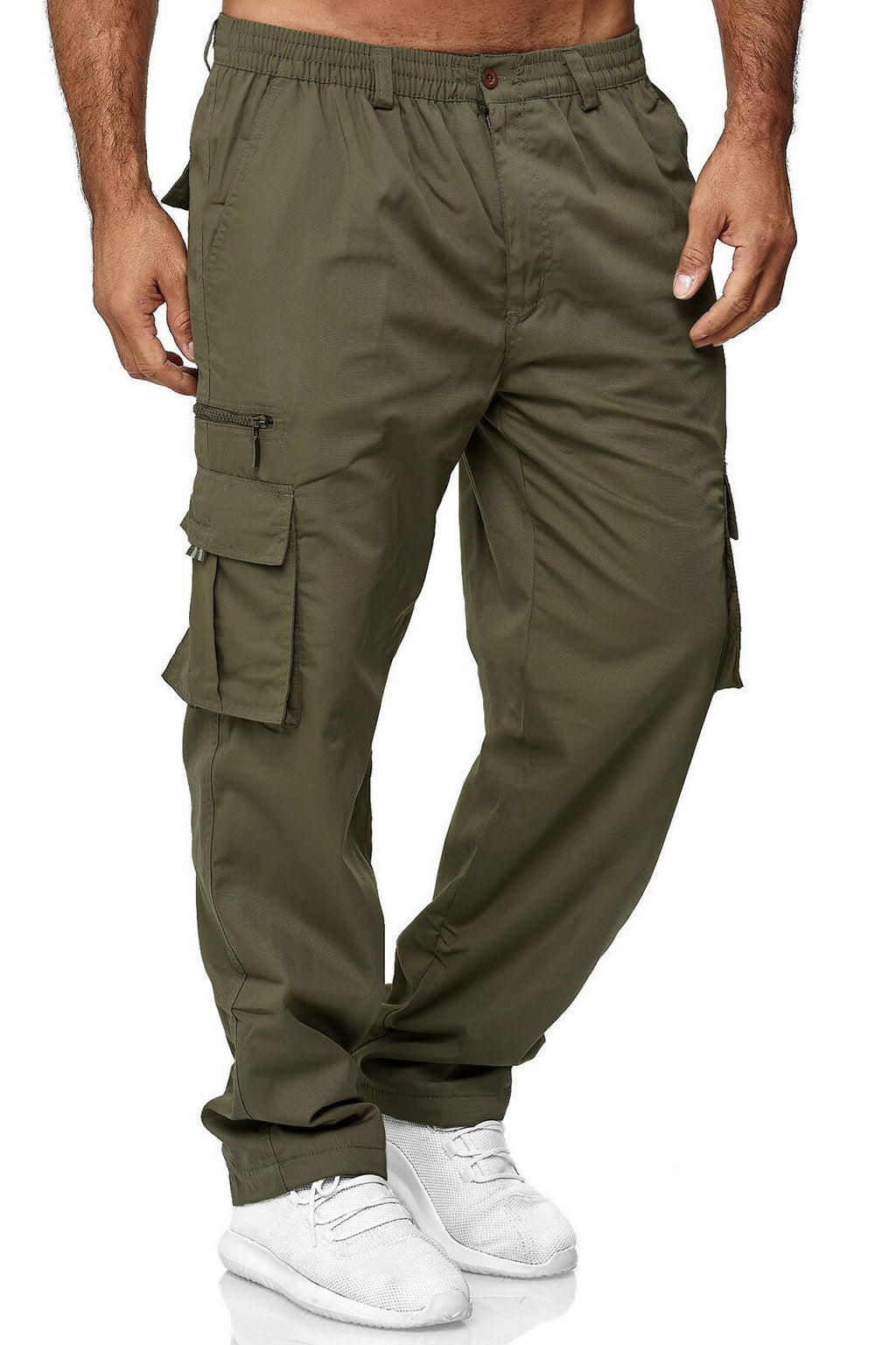 Stratton Luxe Multi-Pocket Cargo Pants