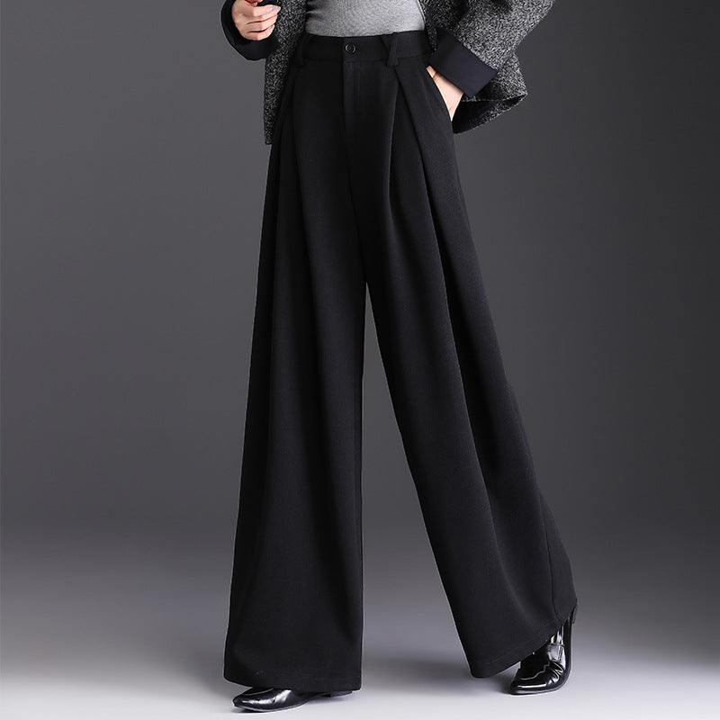 Élan High-Waist Tailored Trousers