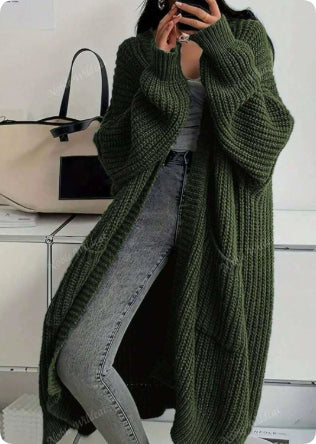 Liora Luxe Chunky Knit Cardigan