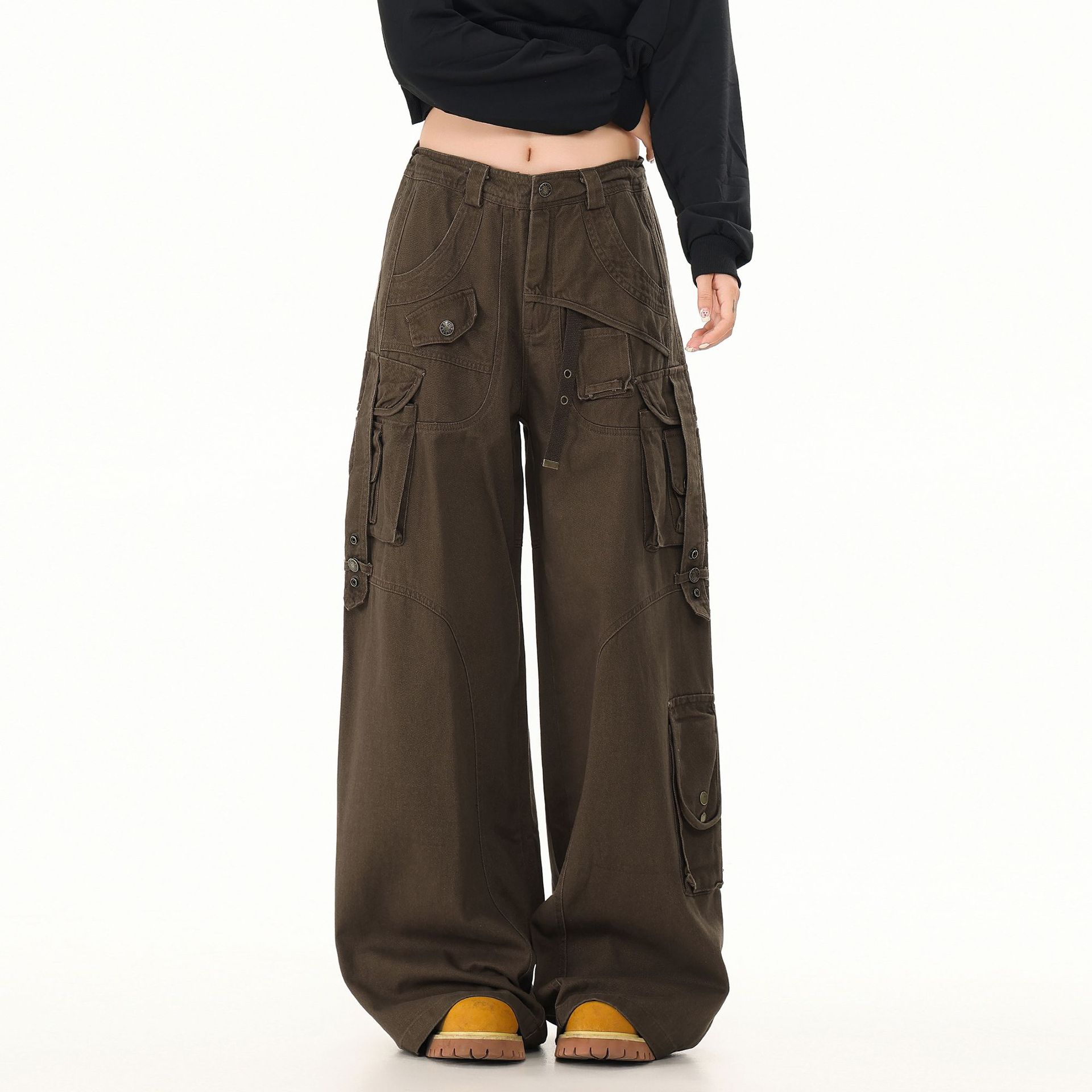 Urban Cargo Wide-Leg Pants