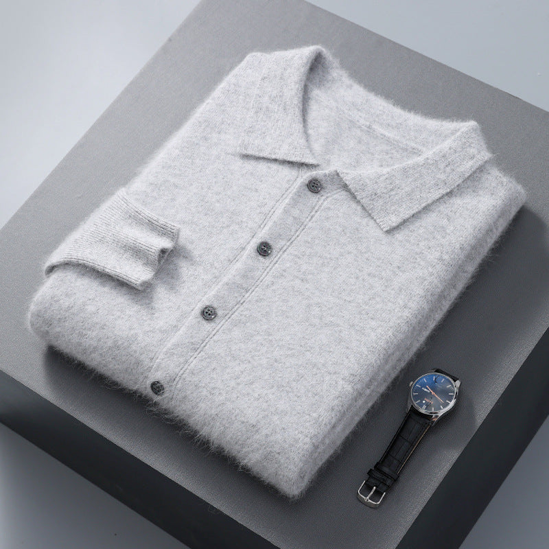 Velour Luxe Polo Jacket