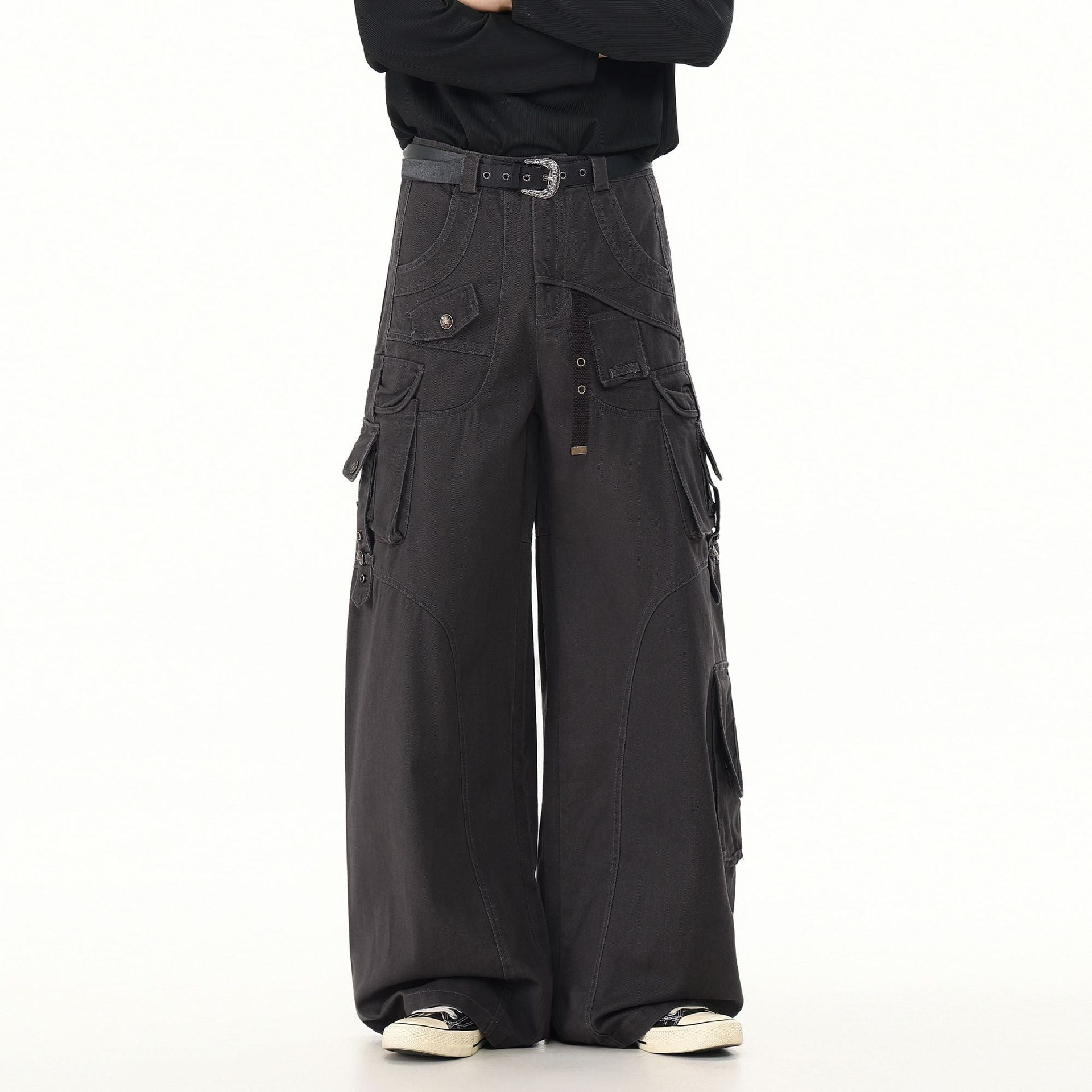 Urban Cargo Wide-Leg Pants