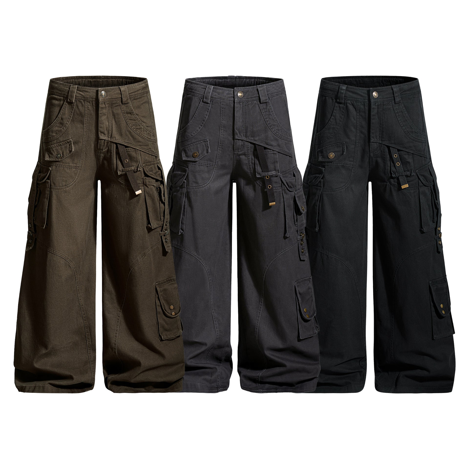 Urban Cargo Wide-Leg Pants