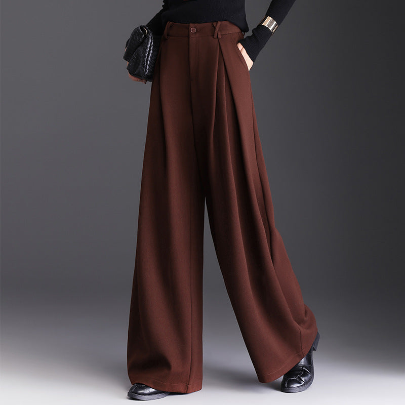 Élan High-Waist Tailored Trousers