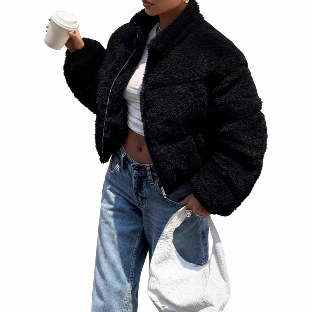 Alina Luxe Cropped Coat